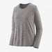Patagonia Women's L/S Cap Cool Daily Shirt Feather Grey