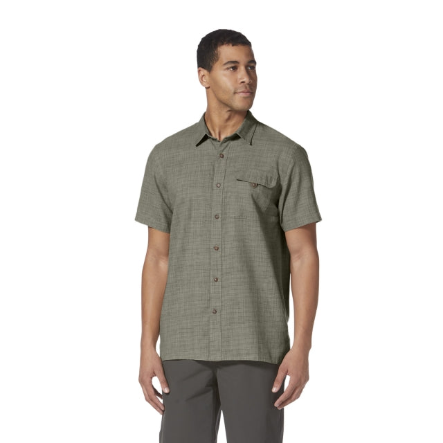 Royal Robbins Hempline Spaced S/s Pebble Gray