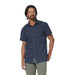 Royal Robbins Hempline Spaced S/s Collins Blue