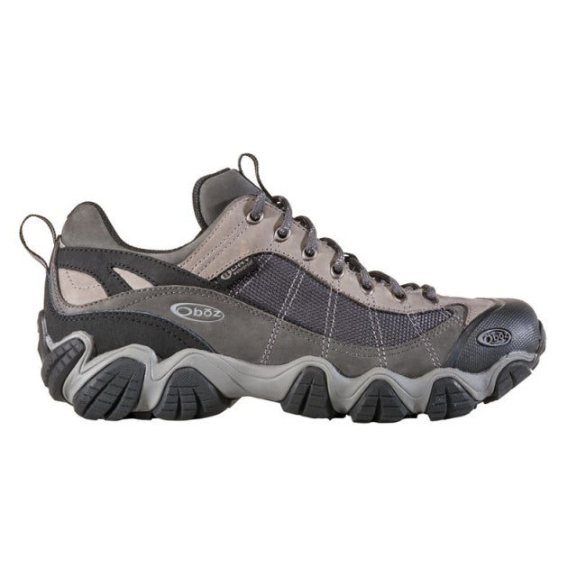 Oboz Mens Firebrand II Low B-DRY Gray