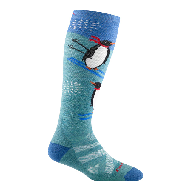 Darn Tough Penguin Peak Otc Midweight With Cushion Aqua