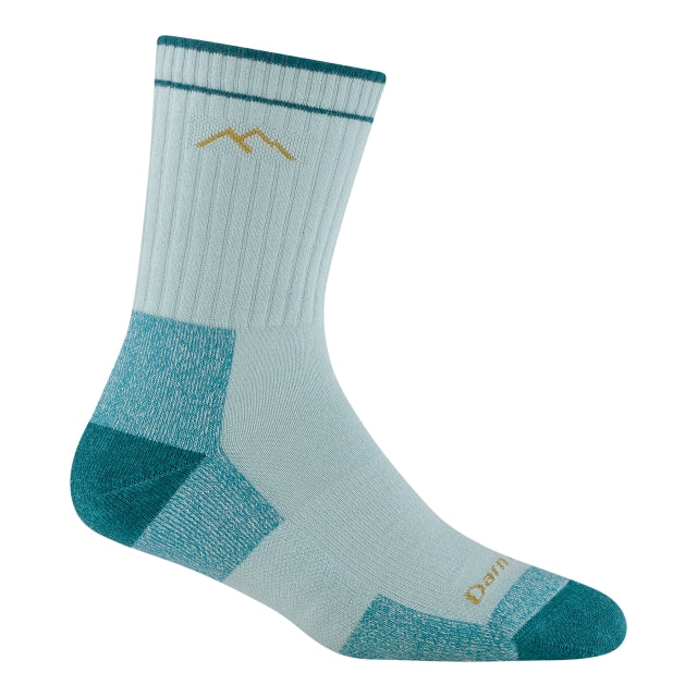 Darn Tough Hiker Coolmax Micro Crew Midweight With Cushion Glacier