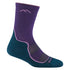 Darn Tough Light Hiker Micro Crew Lightweight With Cushion Hiking Socks Darn Tough Grape