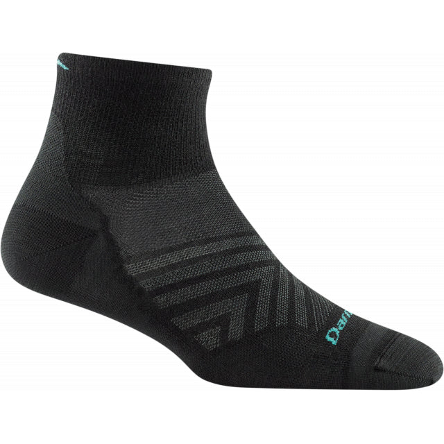 Darn Tough Run 1/4 Ultra-lightweight Black