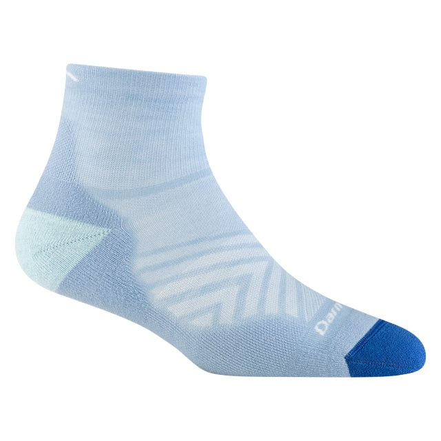 Darn Tough Run 1/4 Ultra-lightweight With Cushion Sky