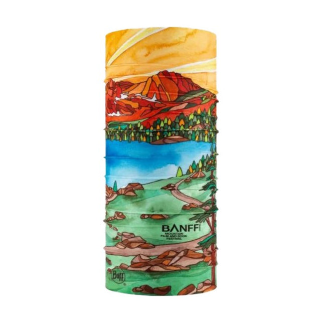 Buff Original Ecostretch Film Festival Neck Gaitor Yellow