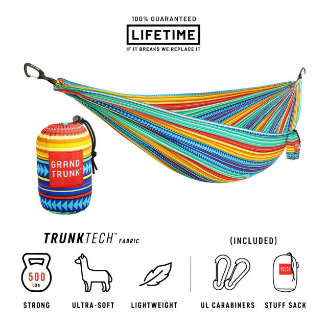 Grand Trunk Trunktech Double Printed Hammock Cabo