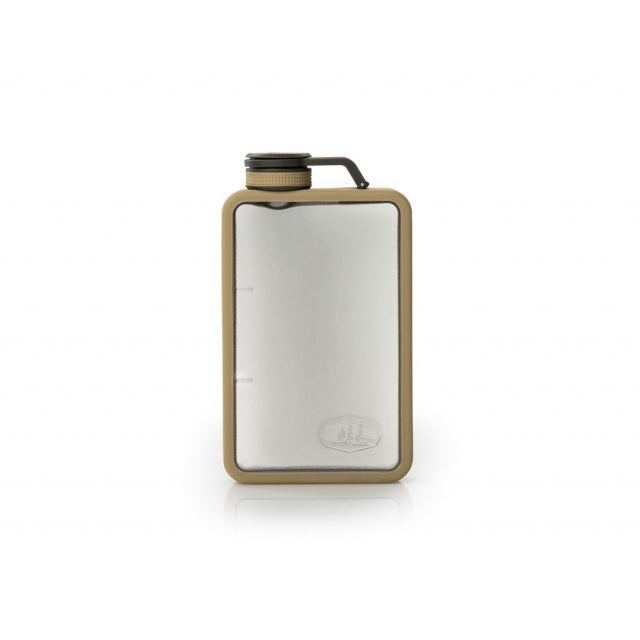 Gsi Outdoors Boulder Flask 6 Oz Sand