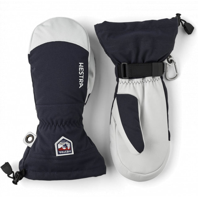 Hestra Army Leather Heli Ski - Mitt Navy