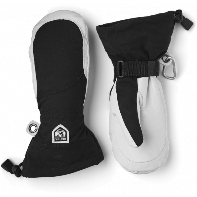 Hestra Heli Ski - Mitt - Black / Offwhite