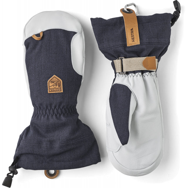 Hestra Army Leather Patrol Gauntlet - Mitt Navy