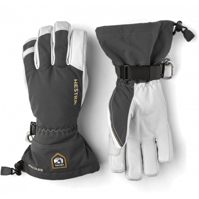 Hestra Army Leather Gore-Tex - 5 finger Grey