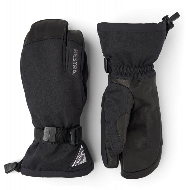 Hestra Powder Gauntlet - 3 Finger Black