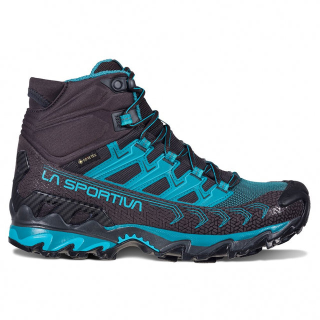 La Sportiva Women's Ultra Raptor II Mid Wide GTX Womens Carbon/Topaz W