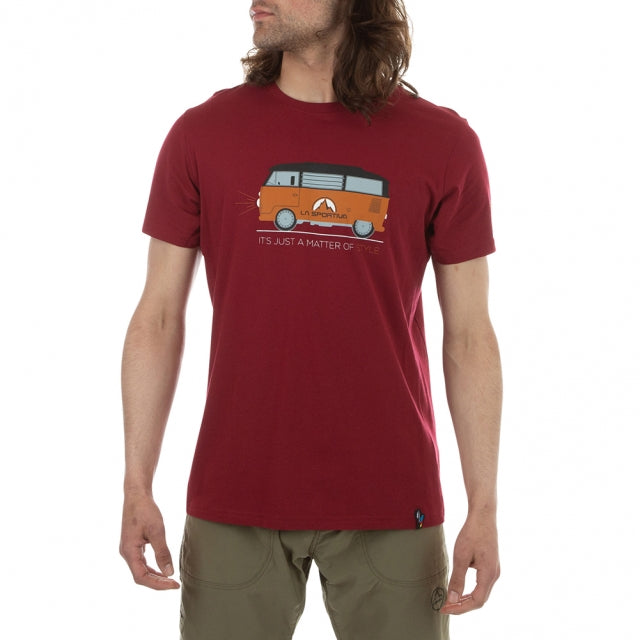 La Sportiva Van T-shirt M Sangria