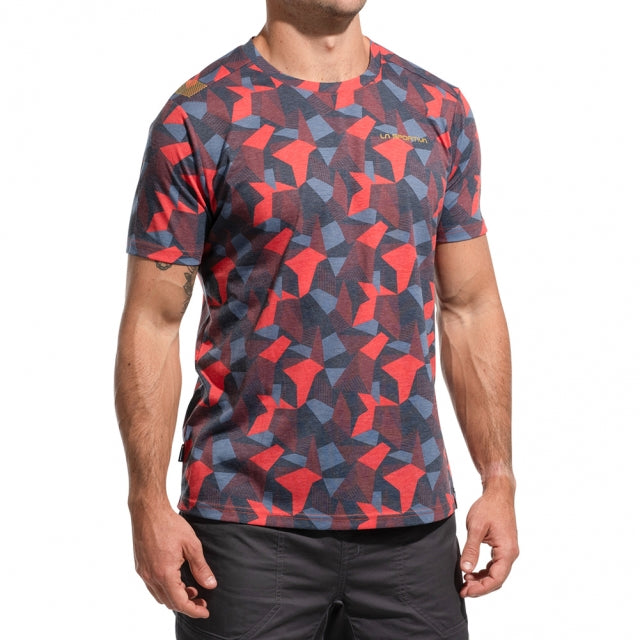 La Sportiva Dimension T-shirt M Mountain Red/Onyx