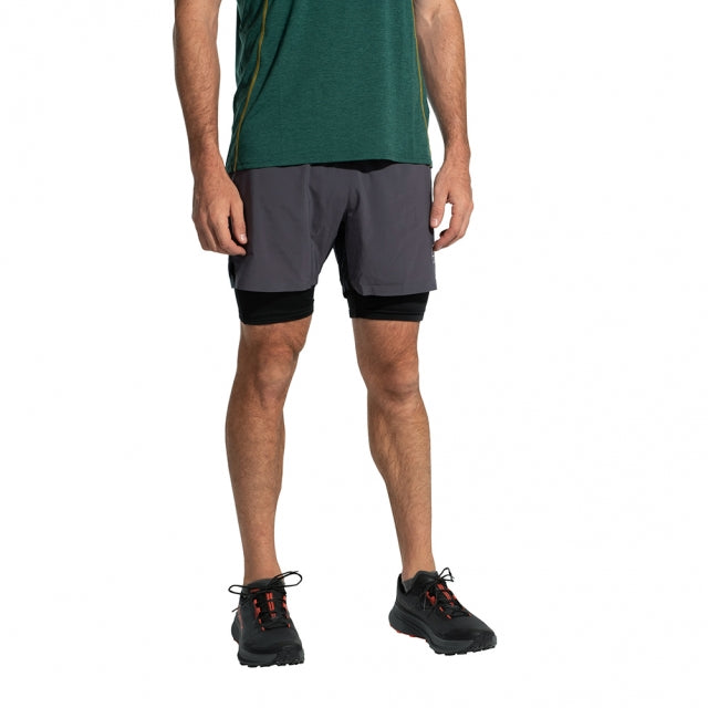 La Sportiva Ultra Distance Shorts M Onyx/Chalk