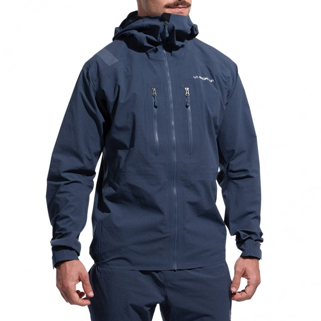 La Sportiva Helixir Shell Jkt M Night Sky/Chalk