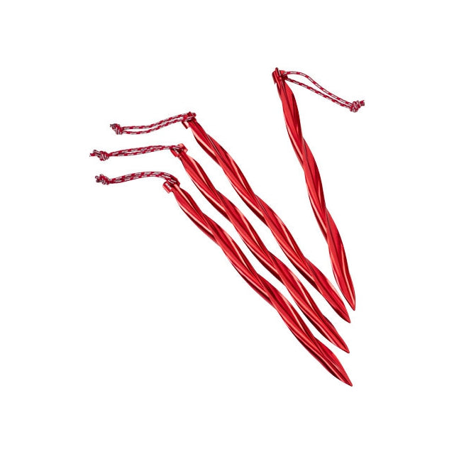 Msr Cyclone Stake Kit Red
