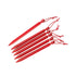 Msr Mini Groundhog Stake, Bulk Red