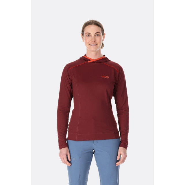 Rab Womens Force Hoody Purple Sage