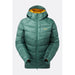 Rab Glaceon Pro Down Jacket Eucalyptus/Green Slate