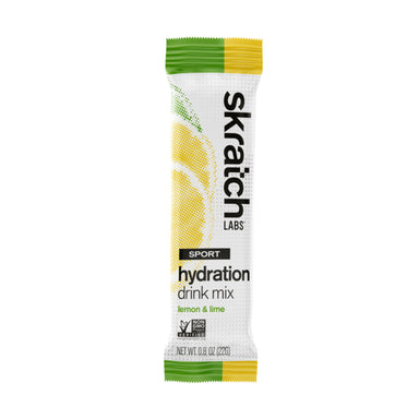 Skratch Labs Sport Hydration Drink Mix, Lemon & Lime, Single Serving