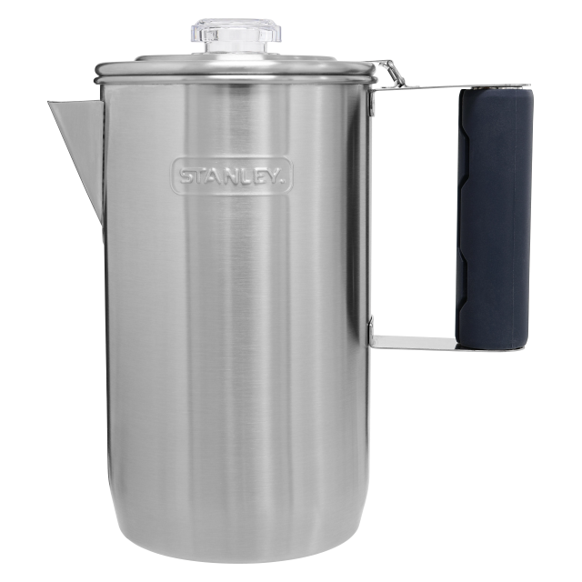 Stanley Adventure Cool Grip Camp Percolator 1.1 Qt Stainless Steel