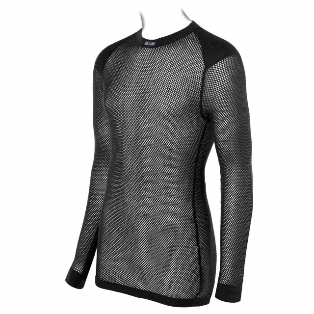Brynje Wool Thermo Ls W/inlay Black