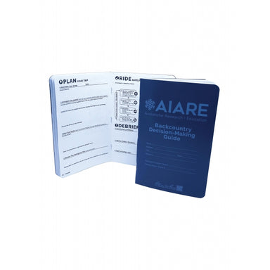 Backcountry Access AIARE Backcountry Decision-Making Guide One Color