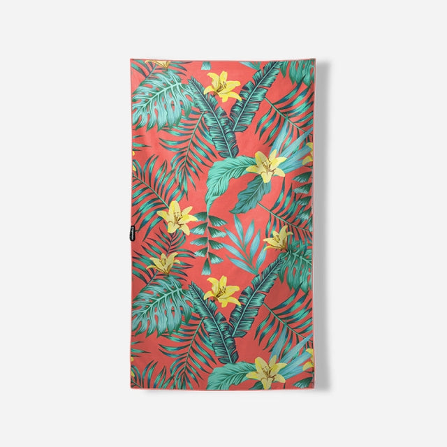 Nomadix Ultralight Towel: Palms Coral