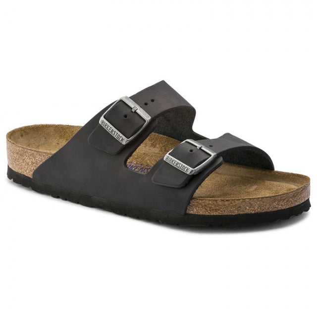 Birkenstock Arizona Soft Footbed Oiled Leather Black