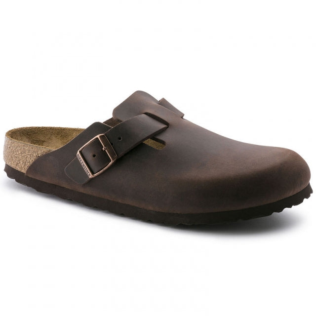 Birkenstock Boston Oiled Leather Habana