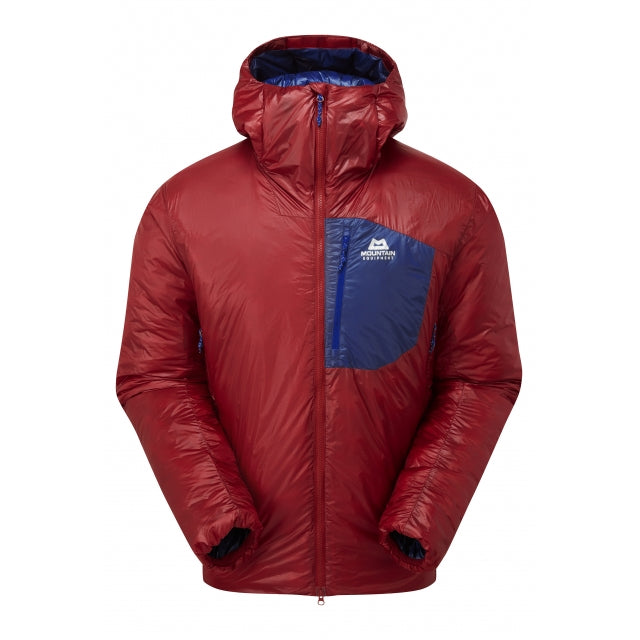 Mountain Equipment Oreus Hooded Jacket Me-02001 Merlot/Admiral Blue