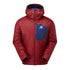 Mountain Equipment Oreus Hooded Jacket Me-02001 Merlot/Admiral Blue