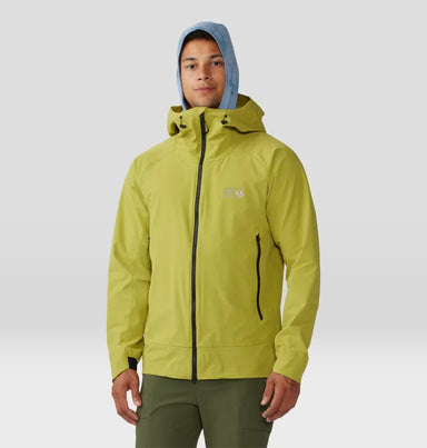 Mountain Hardwear Mens Chockstone Alpine Lt Hooded Jacket Moon Moss