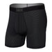 Saxx Quest Quick Dry Mesh Boxer Brief Fly Black Ii