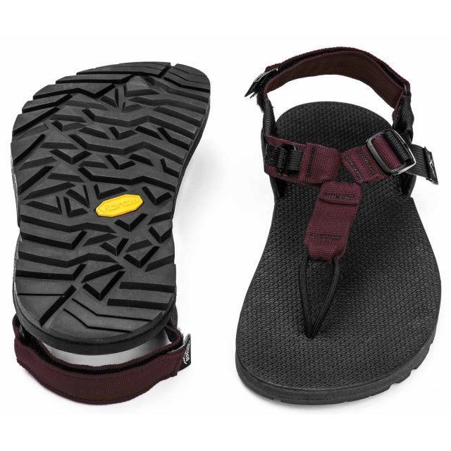 Bedrock Sandals Cairn Burgundy