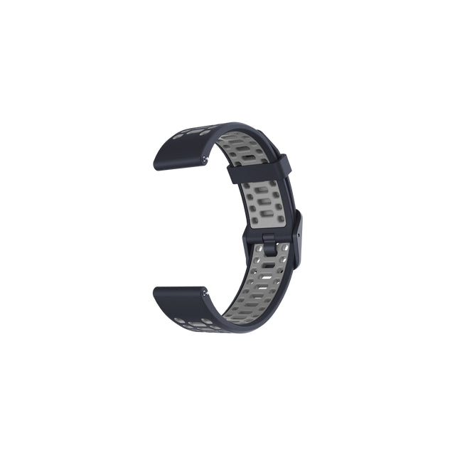 Coros 20 Mm Silicone Band Dark Navy