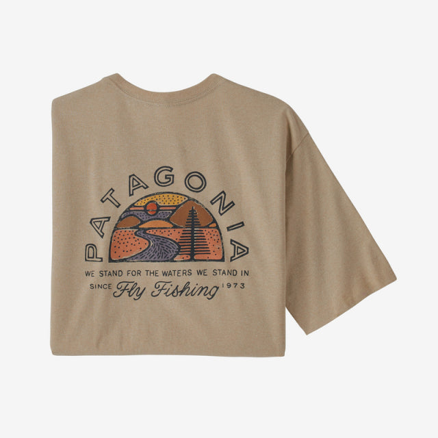Patagonia Hatch Hour Responsibili-tee Oar Tan