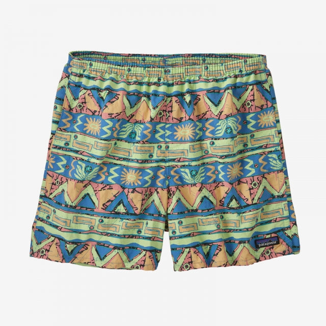 Patagonia Baggies Shorts - 5 In. High Hopes Geo: Salamander Green