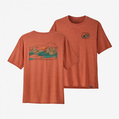 Patagonia Cap Cool Daily Graphic Shirt - Lands Lost And Found: Quartz Coral X-Dye
