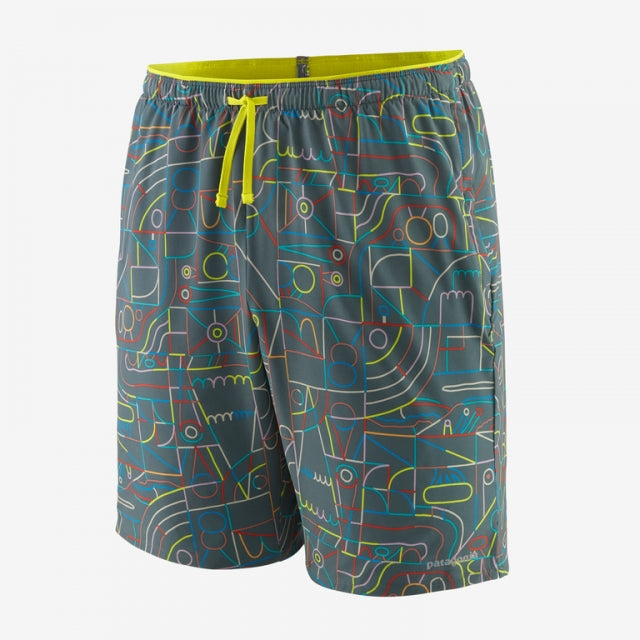 Patagonia Multi Trails Shorts - 8 In. Lose Yourself Outline: Nouveau Green