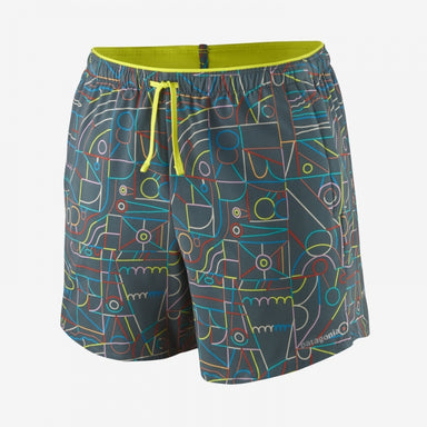 Patagonia Multi Trails Shorts - 5 1/2 In. Lose Yourself Outline: Nouveau Green