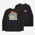 Patagonia L/s Snowstitcher Pocket Responsibili-tee Ink Black