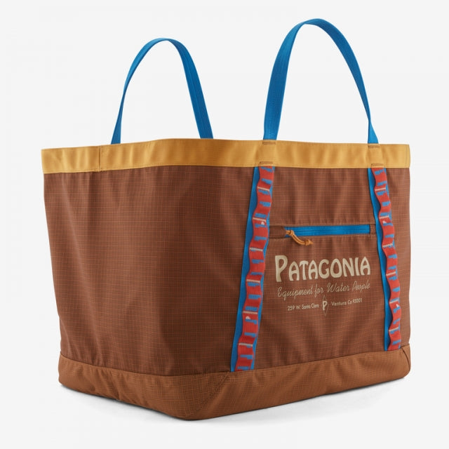 Patagonia Black Hole Gear Tote Water People Banner: Tree Ring Brown
