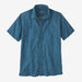 Patagonia Back Step Shirt Hexes: Wavy Blue