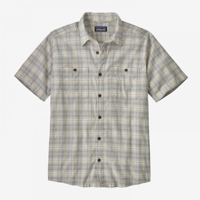 Patagonia Back Step Shirt Beyond Horizons: Salt Grey