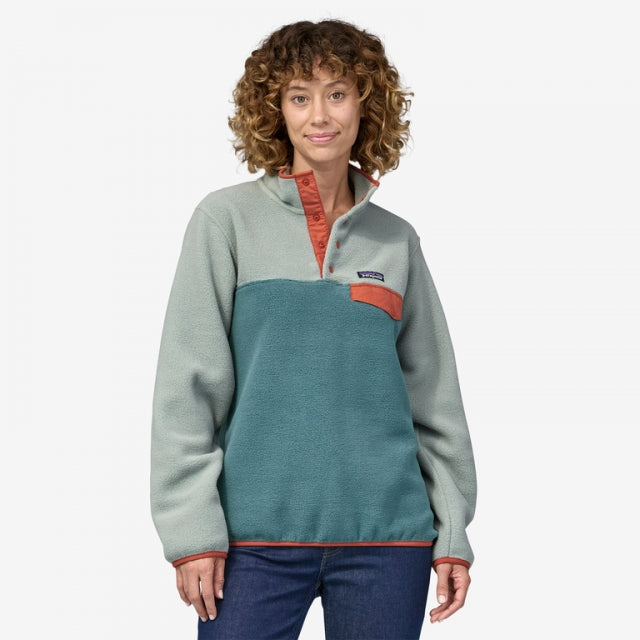 Patagonia Lw Synch Snap-t P/o Nouveau Green w/Sleet Green