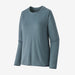 Patagonia L/s Cap Cool Daily Shirt Steam Blue - Light Plume Grey X-Dye